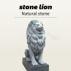 Granite Hong Kong dollar lion stone sculpture (can be customized)