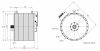 Electric motor RUBRUKS HVM-PM1-240