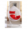 Outdoor Hammocks Nordic Indoor Egg Chair Basket Tassel Swing Hanging Handmade Knitted Patio Swing Chair