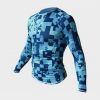 LONG SLEEVE BLUE CAMOU...