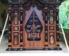 wood art Carved teak wood door frame