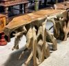 Unique Abstract Teak Root Console Table Console Table