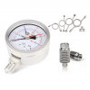 Y60/100/150 Three needle type Double Range pressure gauge