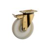 Punching heavy duty 6-inch movable Cardan nylon wheels