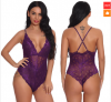 Sling Bodysuit V Neck ...