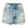 ladies women pants mid waist shorts ladies jeans ladies tassel shorts denim shorts