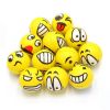 Wholesale memory foam balls children DIY toys Custom Logo Squeeze Cute Smile Stress Ball