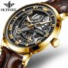 Oupinke 3173 Luxury Business Set Automatic Mechanical Tourbillon Creative Wrist watches Fashion Classic  Men&#039;s Mechanical watch