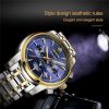 JSDUN8750 men Manufacturer Wholesale Coated Glass Original Movement Stainless Steel Luxury wristwatch Mechanical Watch