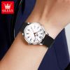 OLEVS 9953 Simple Fashion Waterproof Glow Silicone Watch Band Watch Nurse Watch Women's Watch