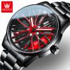 OLEVS 9937 Fashion Casual Watch Mens Top Brand Luxury Rotating Bezel Sport Design Silicone Band Men Watches quartz watch