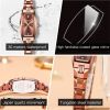 OLEVS 5501 Alloy Quartz Ladies Rose Gold Wrist Watch Waterproof 3ATM Tungsten steel color Women&amp;#039;s Watch