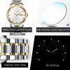 OLEVS 5568 Women's Quartz Watch Men's Fashion Top Luxury Date Clock Boys' Watch Sports Watch