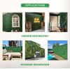 Tizen AntiâUV Artificial Grass Wall Outdoor Garden Ornaments Fence Hedge Artificial Foliage Boxwood Green Panels Artificial Grass Wall