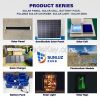 Solar panel for solar electric curtains and motors