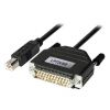 USB B Male Plug to D-S...