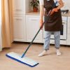 Dual Side cleaning Mop Chenille Microfiber Floor Mop Long Handle Double Side Flat Mop