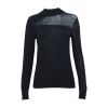 Factory Custom Ladies Lightweight Fine Knit 16G Plain Bell Sleeve Pure Wool Basic Sweater Knitted Top