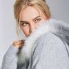 Hooded Collar with Fur...