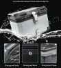 High Quality 45/55/65L Motorcycle Waterproofing Aluminium Tail Box