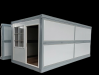 Prefab Portable Mobile Folding Container Cabin/house Readymade Modern 2 Bedroom 20ft Foldable Container