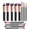 Custom Logo Foundation Makeup Brushes 14pcs Face Makeup Brushes Set