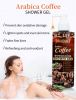 Natrual Coffee Scrub Shower Gel,Moisturizing Body Wash for Women and Men