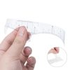 Eyebrow Ruler Sticker Disposable Adhesive Eyebrow Measurement Ruler for Tattoo Makeup Tool