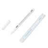 Tattoo Surgical Eyebrow Permanent Makeup Position Mark Tools Microblading White Marker Pen with Ruler