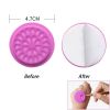 Plastic Flower Shaped False Eyelashes Glue Holder for Eyelash Extensions