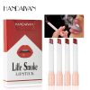 Smoke Pipe Lip Color Changing Lipstick Little Smoke Cigarette Matte Lipstick Lip Balm Set Kit for Women