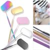 Stainless Steel Magnifying Checking Lash Eyelash Extension Makeup Mirror