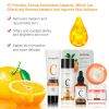 5 Pack Hydrating and Moisturizing Vitamin C Skincare Serum Set