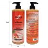 Deep Cleansing and Nourishing Care Body Wash,Carrot Shower Gel for Chicken Skin Removal and Skin Brightening