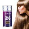 Strong Hold Hair Wax Stick for Natrual Texture and Luster,Non-greasy Styling Hair Pomade Stick for Wigs Edge Control Slick