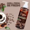 Natrual Coffee Scrub Shower Gel,Moisturizing Body Wash for Women and Men