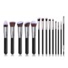 Custom Logo Foundation Makeup Brushes 14pcs Face Makeup Brushes Set