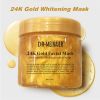 24K Gold Collagen Overnight Gel Facial Mask,Hydrating Moisturizing Anti Aging Body & Face Mask