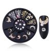 Manicure Decoration Accessories Disc Nail Glitter Rhinestone Crystal Gems Jewelry Bead