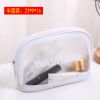 Clear PVC Transparent Waterproof Travel Toiletry Makeup Cosmetic Bag with Zipper