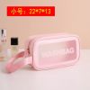 Clear PVC Transparent Waterproof Travel Toiletry Makeup Cosmetic Bag with Zipper