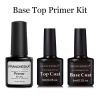 Professional Nail Prep Bond Primer for UV LED Gel Polish and Acrylic Powder Nail Art Manicure at Home