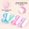 Acrylic Handle Grip Nail Brush,Hand Fingernail Scrub Cleaning Brushes for Toes and Nails Cleaner