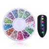 Manicure Decoration Accessories Disc Nail Glitter Rhinestone Crystal Gems Jewelry Bead