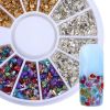 Manicure Decoration Accessories Disc Nail Glitter Rhinestone Crystal Gems Jewelry Bead