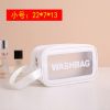 Clear PVC Transparent Waterproof Travel Toiletry Makeup Cosmetic Bag with Zipper