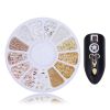 Manicure Decoration Accessories Disc Nail Glitter Rhinestone Crystal Gems Jewelry Bead