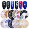 Manicure Decoration Accessories Disc Nail Glitter Rhinestone Crystal Gems Jewelry Bead