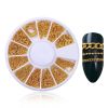 Manicure Decoration Accessories Disc Nail Glitter Rhinestone Crystal Gems Jewelry Bead