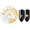 Manicure Decoration Accessories Disc Nail Glitter Rhinestone Crystal Gems Jewelry Bead